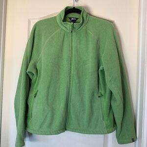 Mountain Coop Green  Cozy Fleece Jacket – Outdoor Essential Activewear